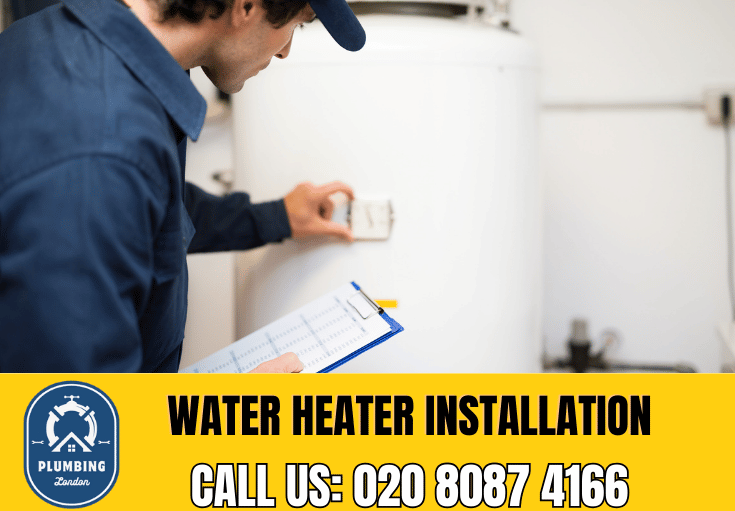 water heater installation Regents Park